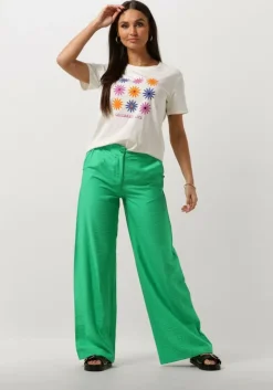 groene pom amsterdam wijde broek lush green pants