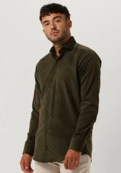 groene porto milano klassiek overhemd lagos