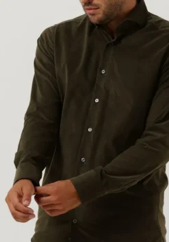 groene porto milano klassiek overhemd lagos