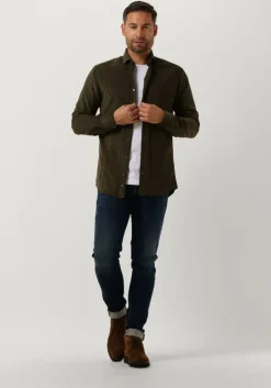 groene porto milano klassiek overhemd lagos