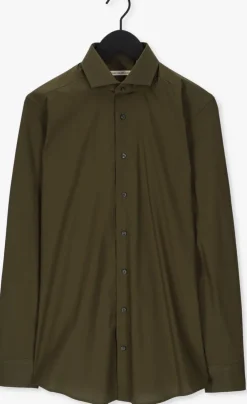 groene porto milano klassiek overhemd milano