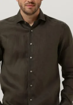 groene porto milano klassiek overhemd lagos