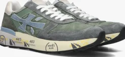 groene premiata lage sneakers mick