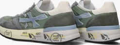 groene premiata lage sneakers mick