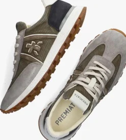 groene premiata lage sneakers john low