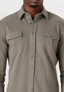 groene profuomo casual overhemd overshirt wester