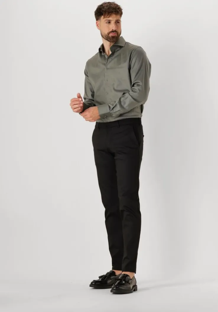 groene profuomo klassiek overhemd shirt cutaway sc sf non iron