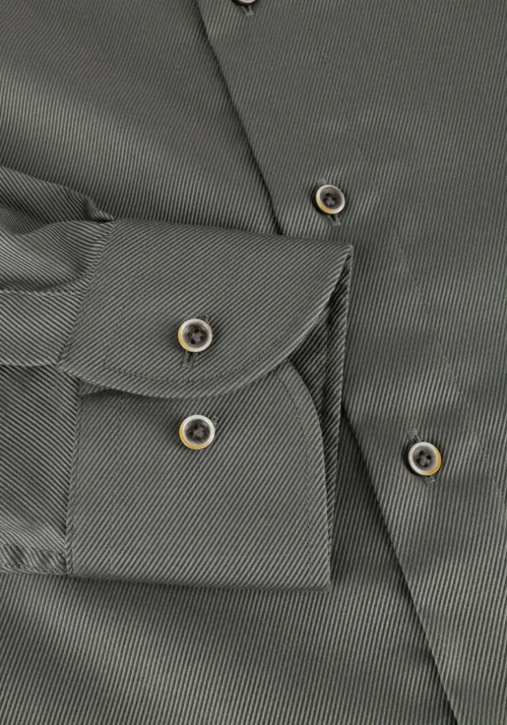 groene profuomo klassiek overhemd shirt cutaway sc sf non iron