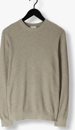 groene profuomo trui pullover crew neck