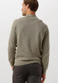 groene profuomo trui pullover half zip