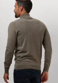 groene profuomo trui pullover half zip