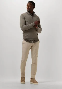 groene profuomo trui pullover half zip