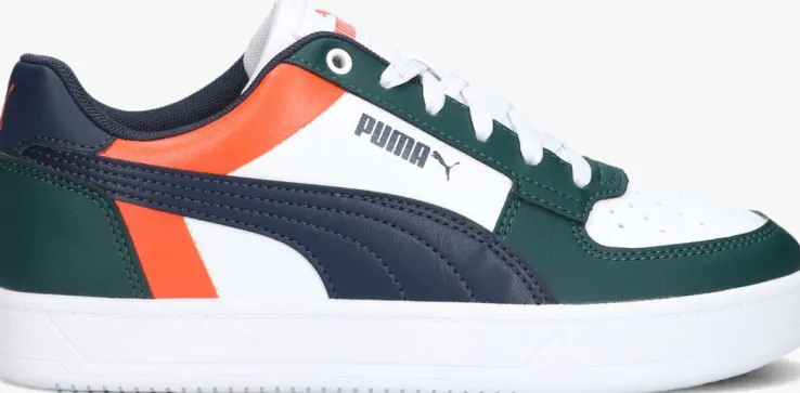 groene puma lage sneakers caven 2.0