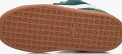 groene puma lage sneakers suede xl jr