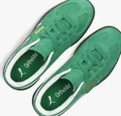 groene puma lage sneakers palermo jr
