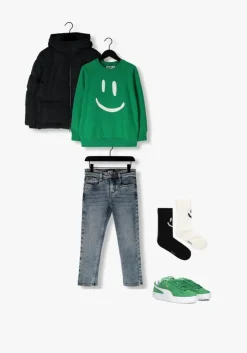 groene puma sneakers suede xl jr