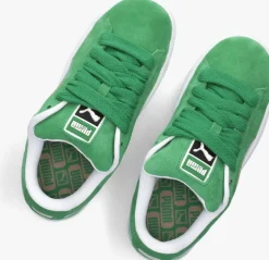 groene puma sneakers suede xl jr