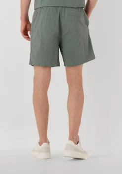 groene pure path korte broek regular fit pull on shorts
