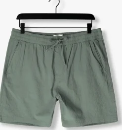 groene pure path korte broek regular fit pull on shorts