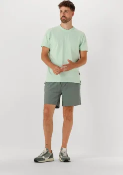 groene pure path korte broek regular fit pull on shorts