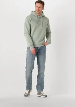 groene pure path sweater regular fit hoodie ls sweaters