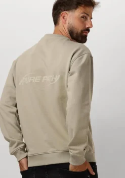 groene pure path sweater loose fit sweaters crewneck308