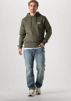 groene pure path trui regular fit sweaters hoodie302