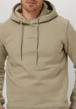 groene pure path truien/vesten regular fit sweaters hoodie301