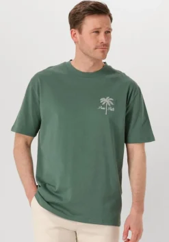 groene pure path t-shirt loose fit crewneck ss t-shirts