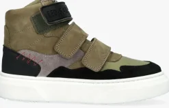 groene red-rag hoge sneakers 13499