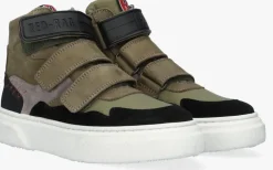 groene red-rag hoge sneakers 13499