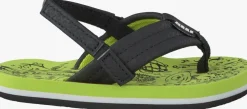 groene reef teenslippers grom reef footprints