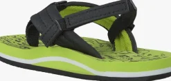 groene reef teenslippers grom reef footprints
