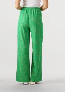 groene refined department wijde broek mara