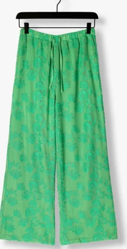 groene refined department wijde broek mara