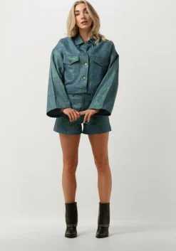 groene refined department spijkerjas pip