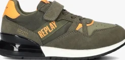 groene replay lage sneakers shoot jr