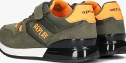 groene replay lage sneakers shoot jr