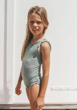 groene salted stories badpakken glitter swimsuit