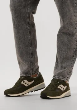 groene saucony lage sneakers shadow 6000 m