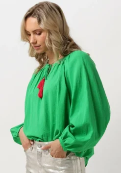groene scotch & soda blouses balloon sleeve top