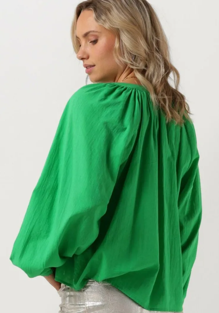 groene scotch & soda blouses balloon sleeve top