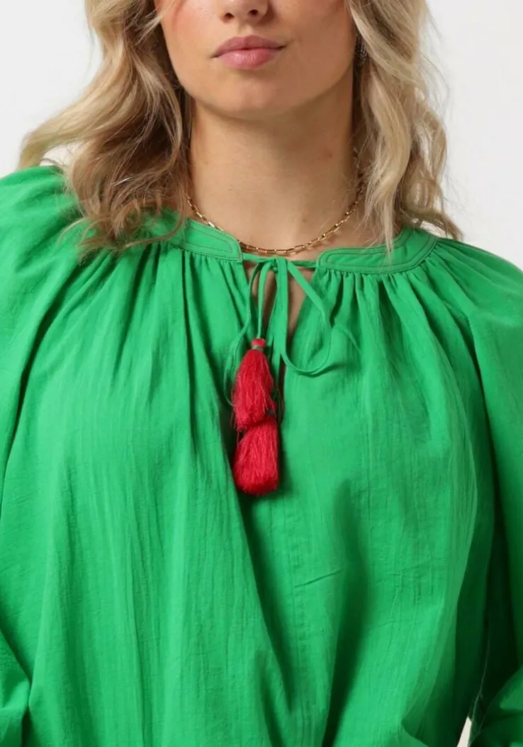 groene scotch & soda blouses balloon sleeve top