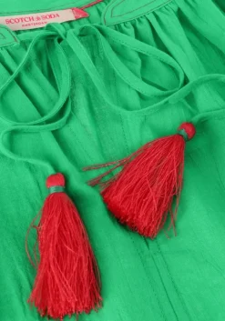 groene scotch & soda blouses balloon sleeve top