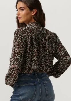 groene scotch & soda blouses shirt with tie neckda