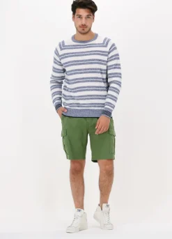 groene scotch & soda korte broek fave garment-dyed cargo short