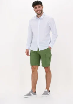groene scotch & soda korte broek fave garment-dyed cargo short