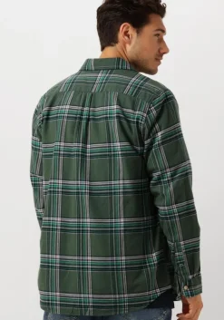 groene scotch & soda overshirt regular fit multicoloured flannel check