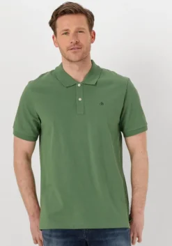 groene scotch & soda polo logo pique polo