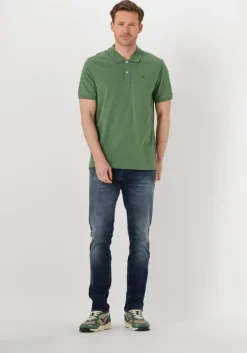 groene scotch & soda polo logo pique polo